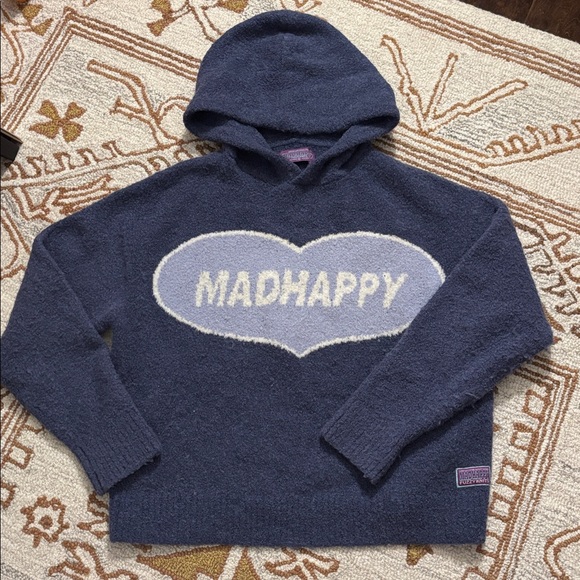 💙 MADHAPPY Alpaca Heart Hoodie